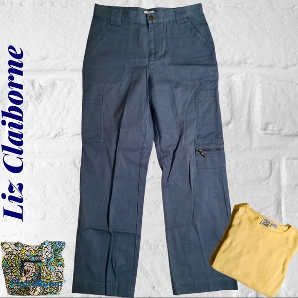 Liz Claiborne Blue Tabitha Pants | Poshmark